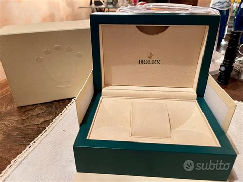 scatola rolex originale costo